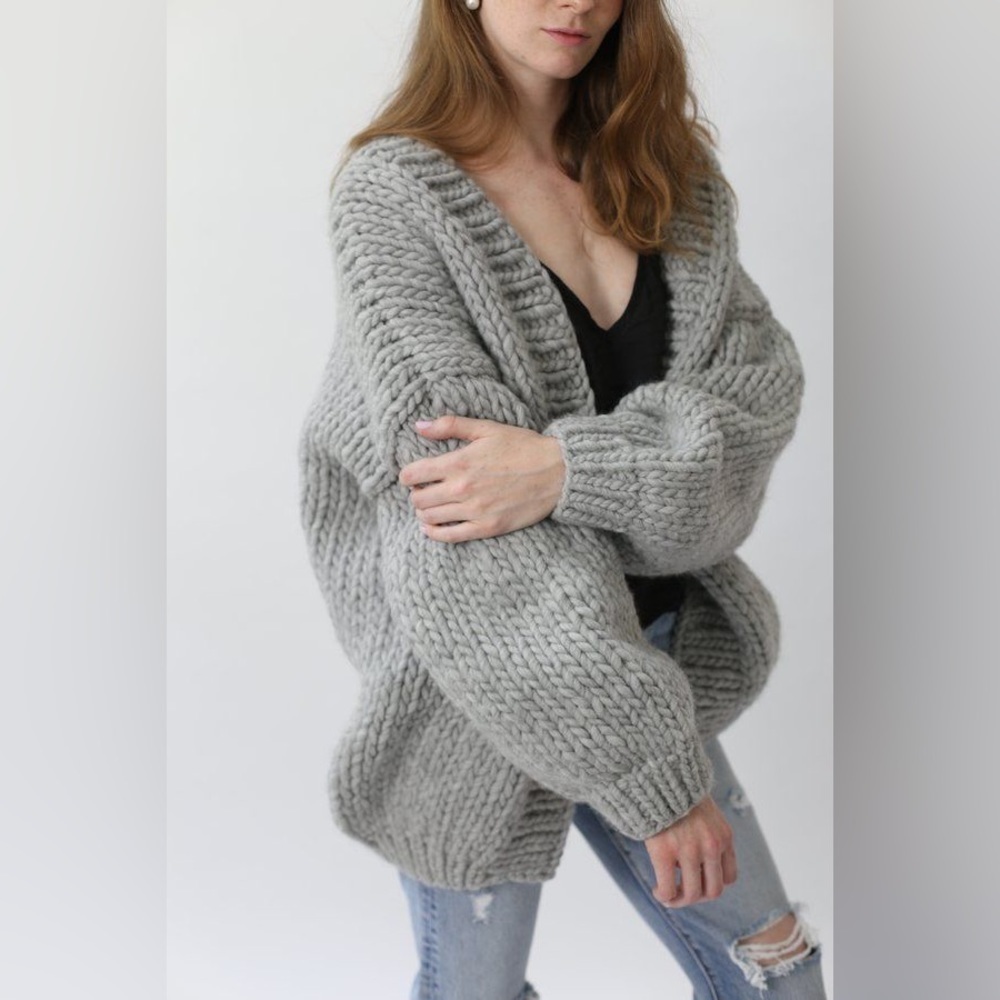 I love Mr. Mittens oversized chunky cardigan